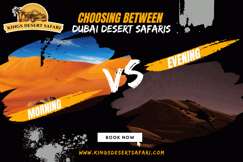 Choosing Between Dubai Desert Safaris: Morning vs Evening